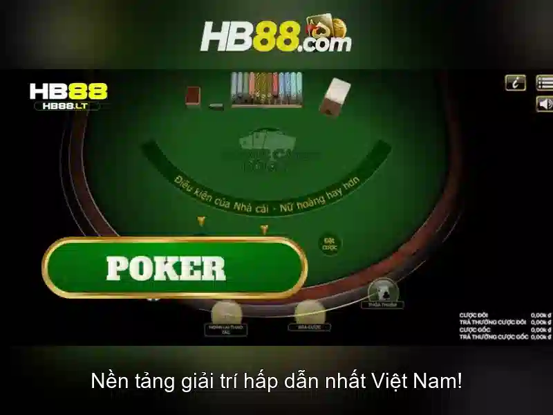 HB88: Nền tảng cá cược trực tuyến đáng tin cậy và tiện ích