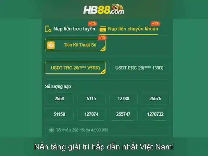 Các tính năng nổi bật của HB88